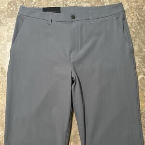 Lululemon Pants Mens 33x37 (fits 33x35) Grey ABC Classic Trouser Warpstreme NEW